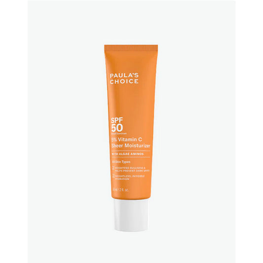 ( NEW ) Paula's Choice 5% Vitamin C Sheer Moisturizer SPF 50