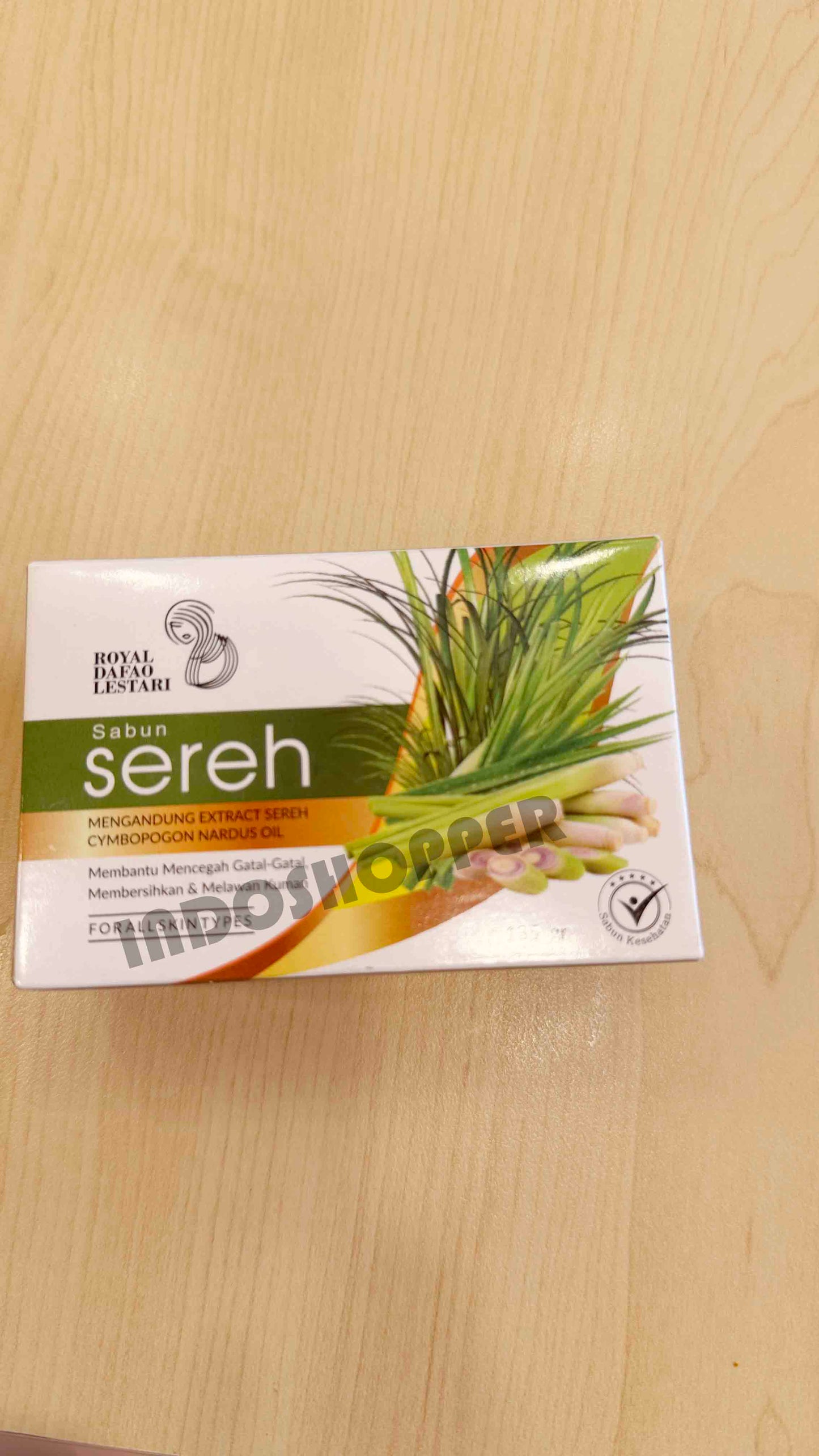 RDL SABUN SEREH SERAI 135GR