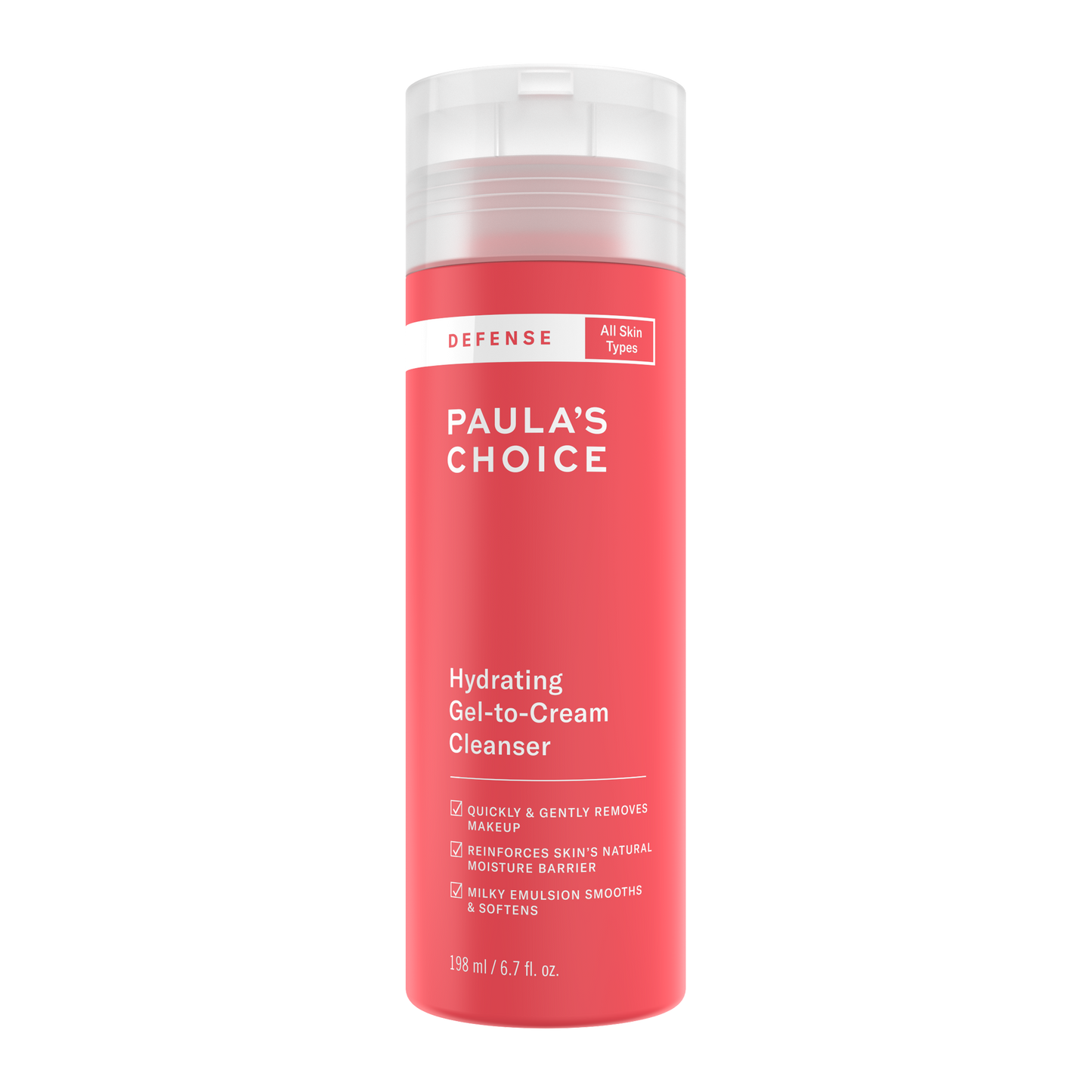 DEFENSE HYDRATING GEL-TO-CREAM CLEANSER