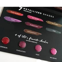 UD Vice lipstick card
