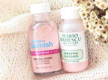 Review Drying lotion Bye Bye Blemish Vs Mario Badescu - INDOSHOPPER