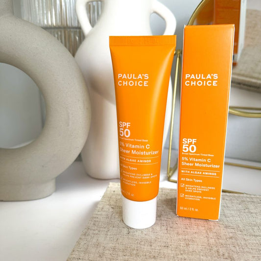Paula’s Choice 5% Vitamin C Sheer Moisturiser SPF50 Review