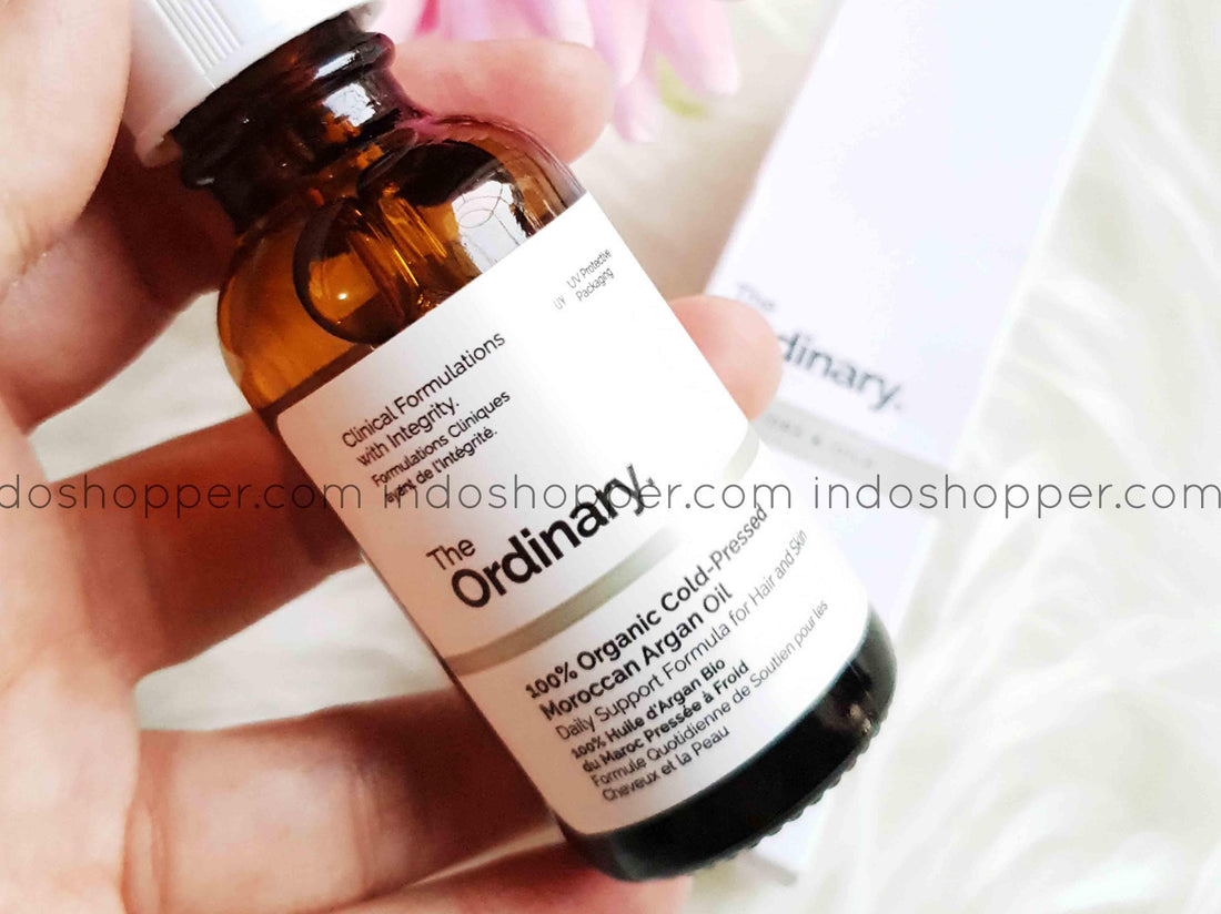 Review The Ordinary Cold Pressed Morrocan Argan oil - INDOSHOPPER