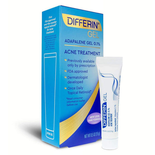 Differin Adapalene Gel 0.1% Acne Treatment 15 gr - INDOSHOPPER