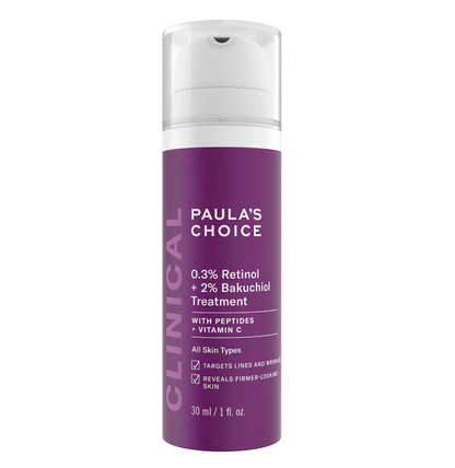 Clinical 0.3% Retinol + 2% Bakuchiol Treatment - INDOSHOPPER