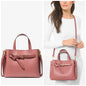 Michael Kors Emilia Small Pebble Leather Satchel - Rose