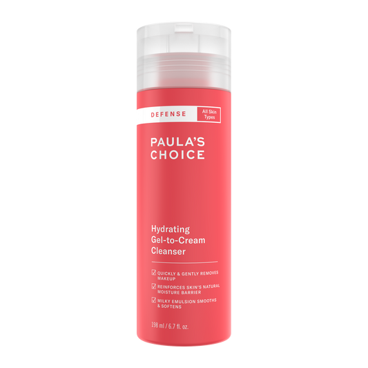 DEFENSE HYDRATING GEL-TO-CREAM CLEANSER