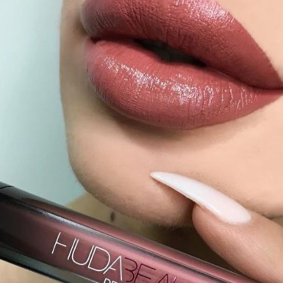 Huda Beauty Demi Matte Cream Liquid Lipstick Shero