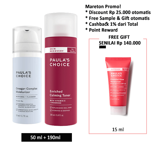 Promo Perfect Normal to Dry! Omega Moiturizer + Skin Recovery Toner
